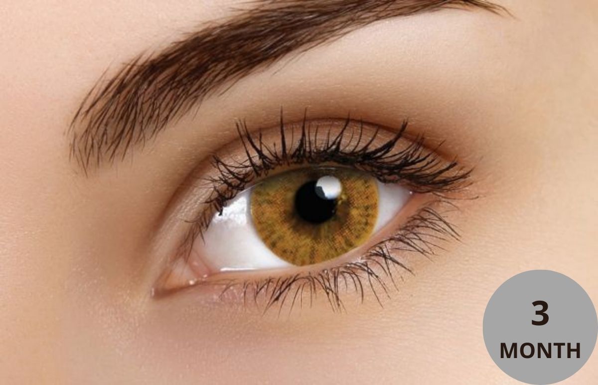 Basic Honey Coloured Contacts - Image 5