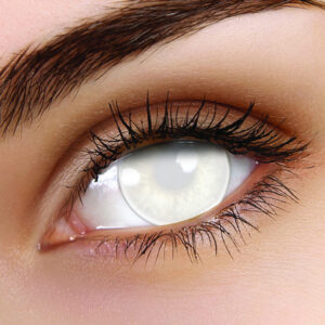 Blind White Coloured Contacts