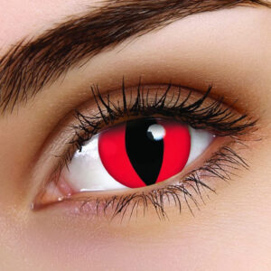 Devil Cat 1 year Coloured Contacts