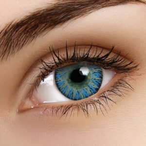 Glamour Aqua Coloured Contacts