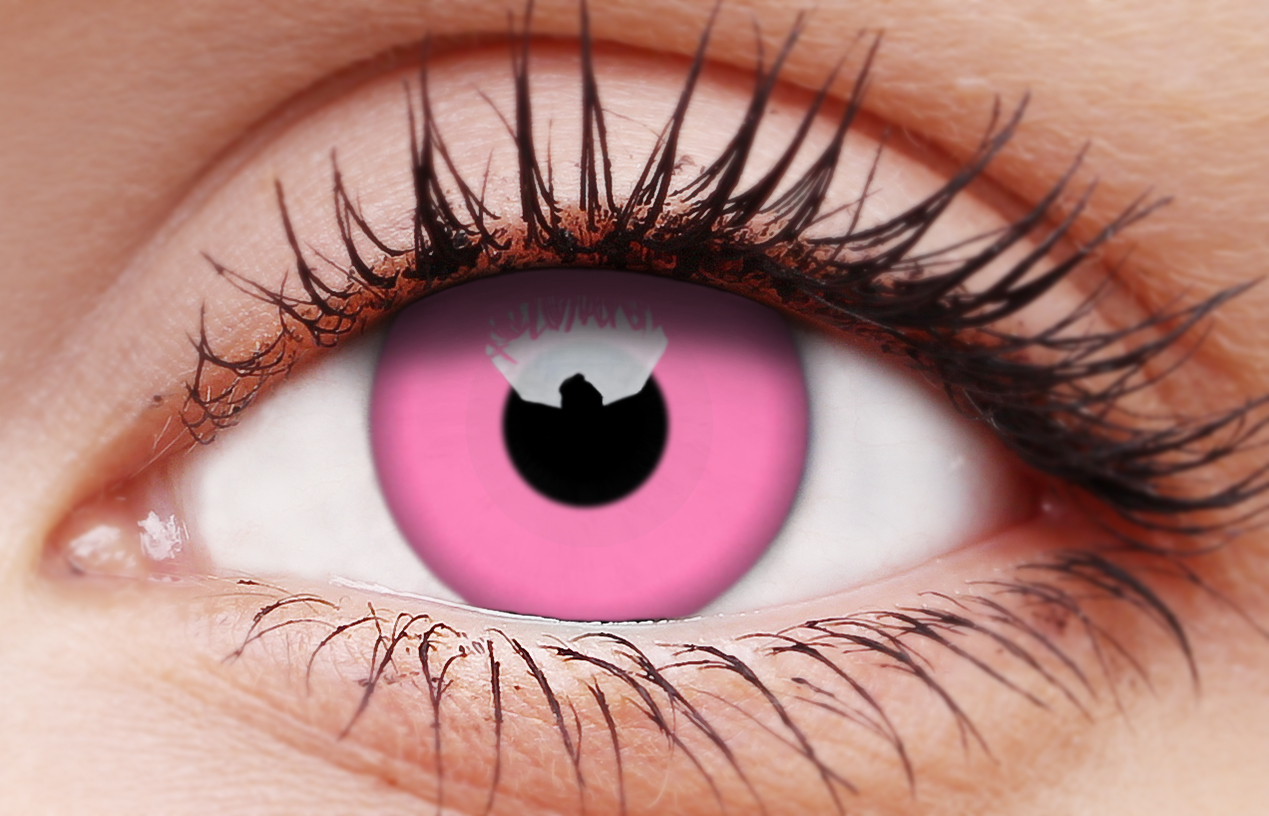 Glow Pink 1-year Coloured Contact Lenses