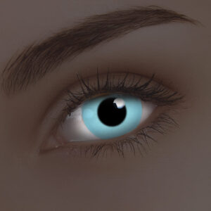 Glow Blue 1 Year Coloured Contacts