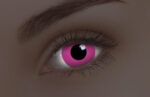 Glow Pink Coloured Contacts