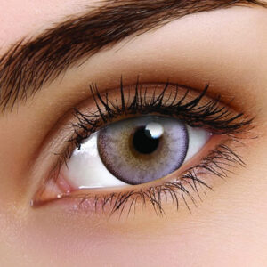 Glowing Grey Coloured Contacts