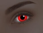 Glow Red Coloured Contacts