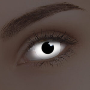Glow White Coloured Contacts