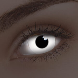 ColourVUE Glow White UV Contact Lenses | 1-Year Use