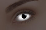 ColourVUE Glow White UV Contact Lenses | 90-day Use