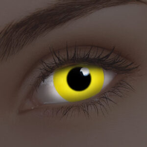 Glow Yellow Coloured Contacts