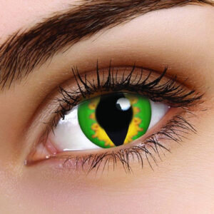 Green Dragon Coloured Contacts