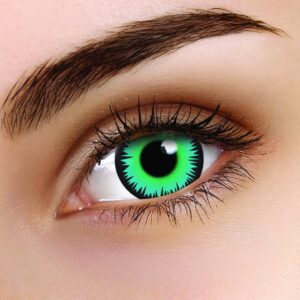 Green Werewolf Coloured Contacts