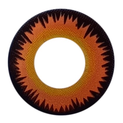 Orange Werewolf 1 Year Coloured Contacts - Image 5