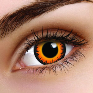 Orange Werewolf 1 Year Coloured Contacts