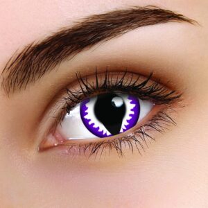 Purple Dragon Coloured Contacts