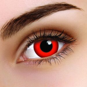Red Devil 1-day Coloured Contacts