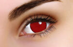 Red Screen Coloured Contacts