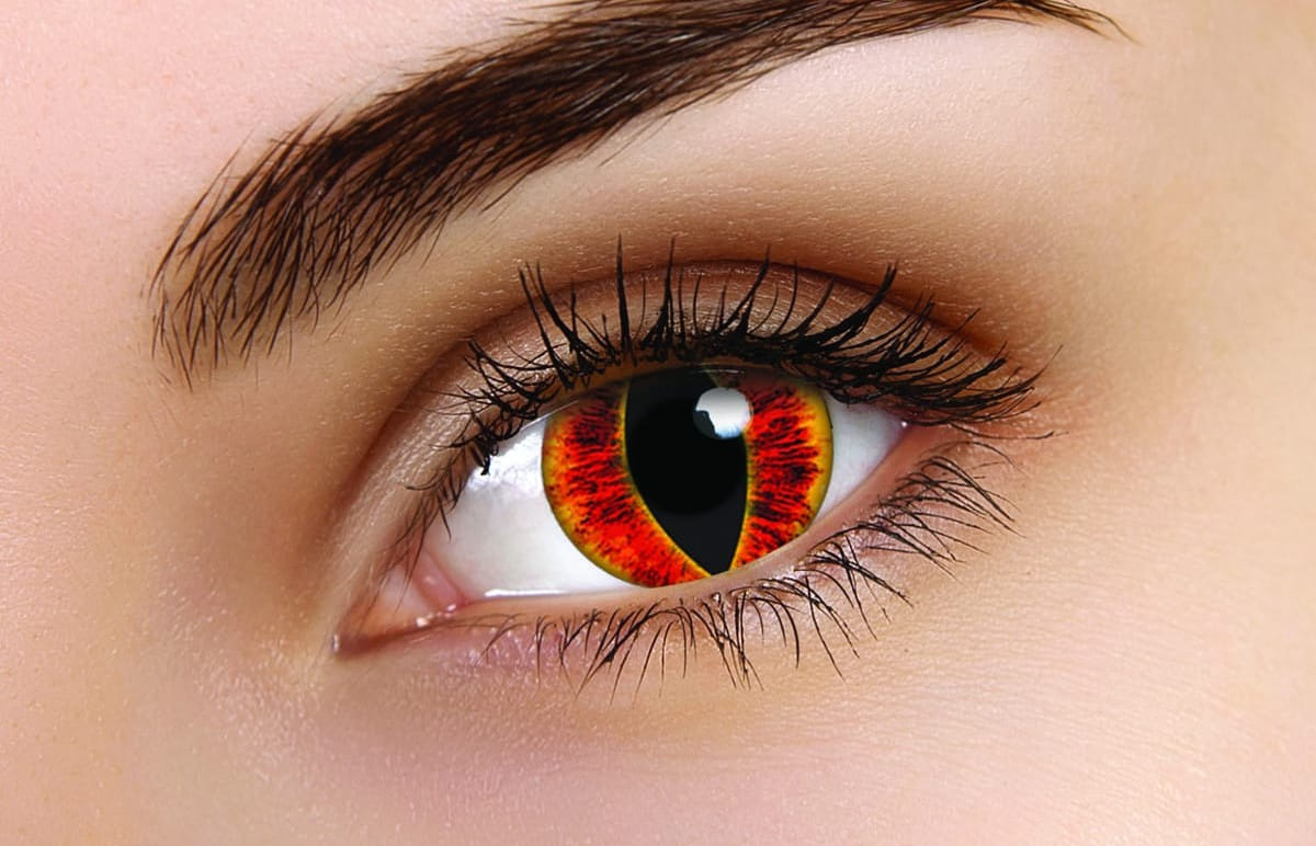 Saurons Eye 1 Year Coloured Contacts
