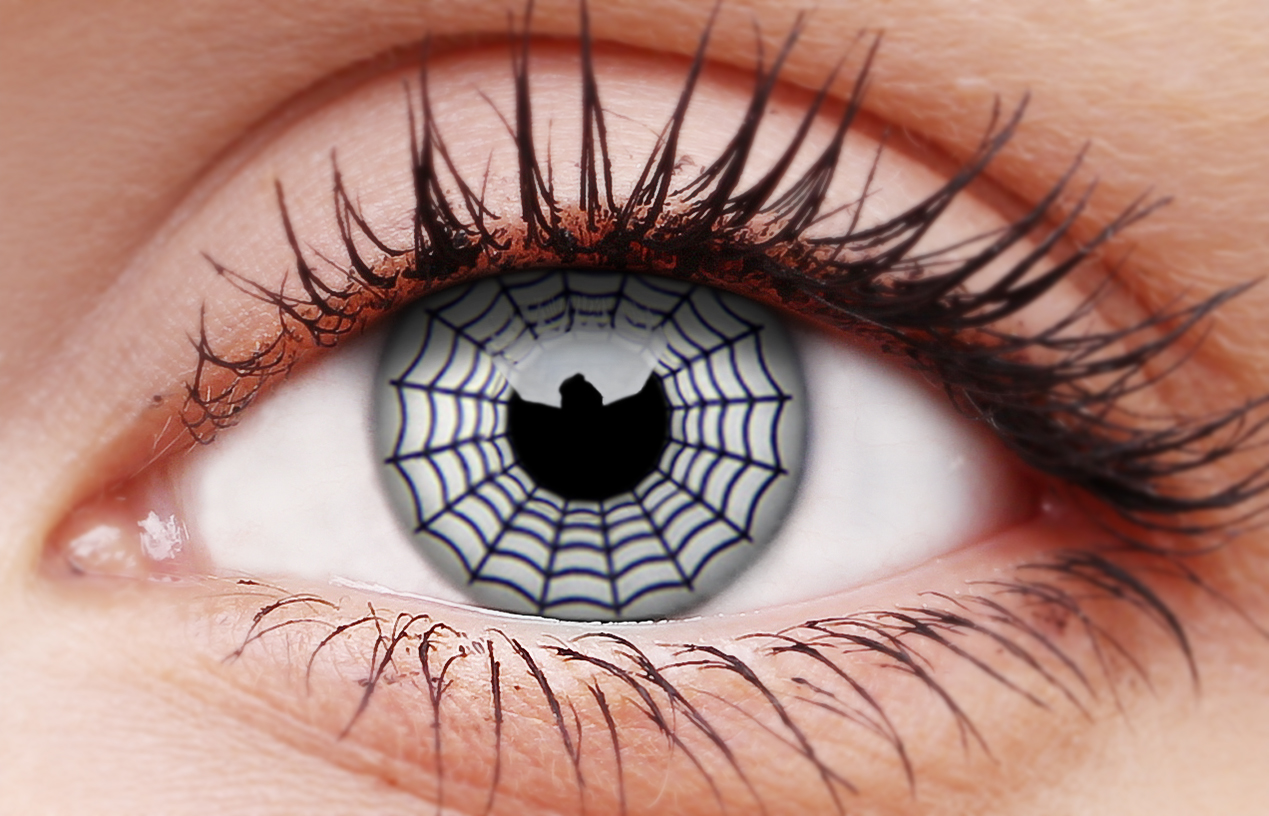 Spider Coloured Contact Lenses