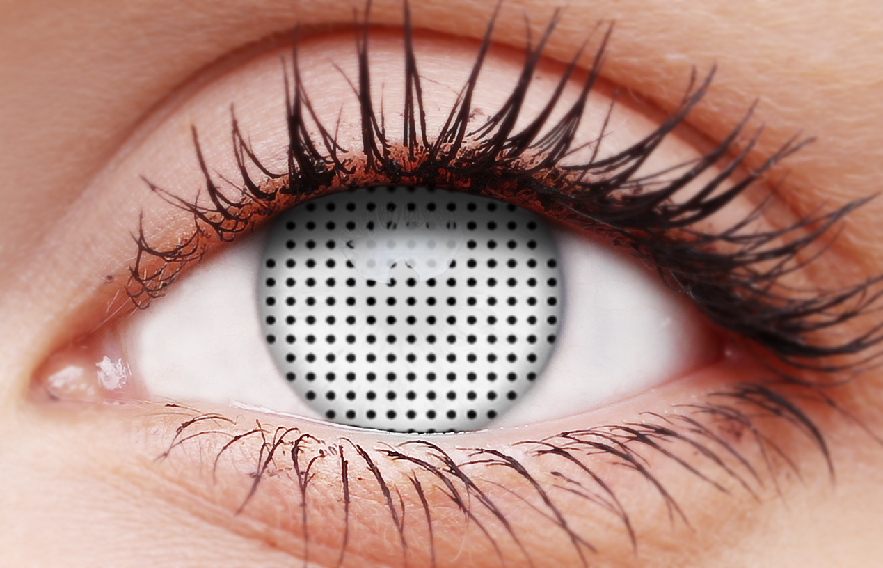 White Screen Coloured Contacts - Image 3