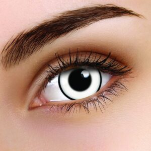 White Zombie 1-day Coloured Contacts