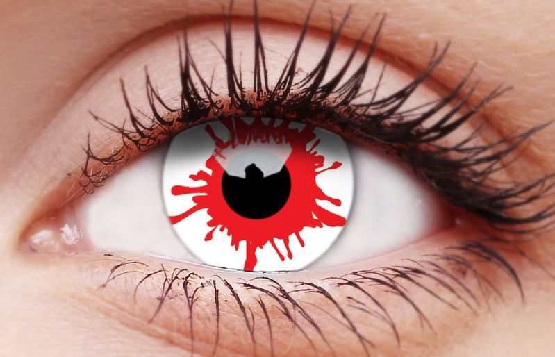 Wild Blood 1-day Coloured Contact Lenses