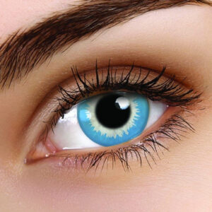 ColourVUE Blue Elf Contact Lenses | 1-Year Use