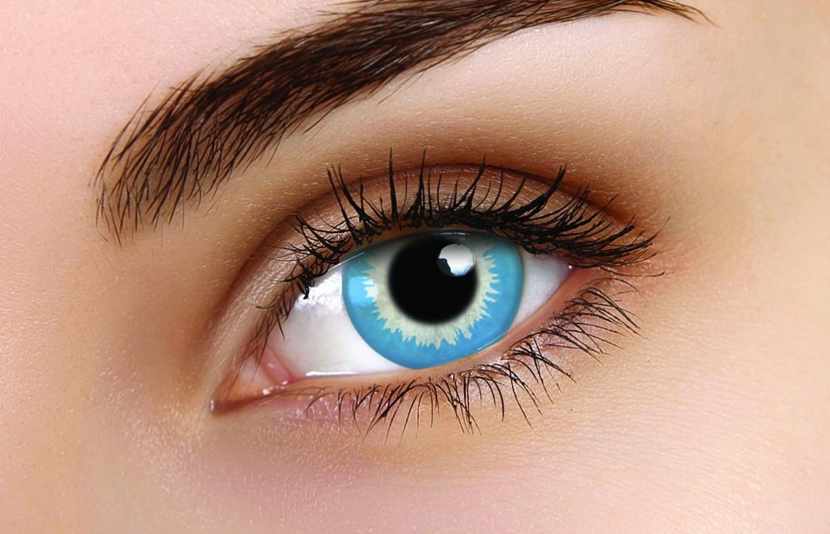 ColourVUE Blue Elf Contact Lenses | 1-Year Use