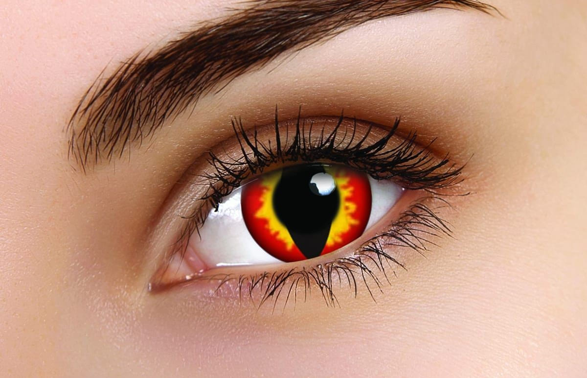 ColourVUE Dragon Eyes Contact Lenses | 1-Year Use