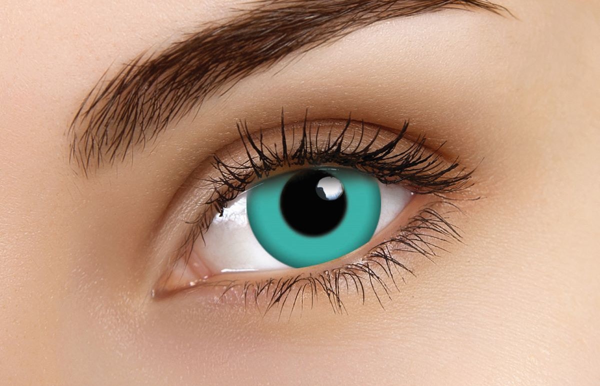 ColourVUE Emerald Green Contact Lenses | 1-Year Use